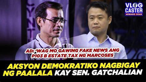 Mga video ng vlogcaster.